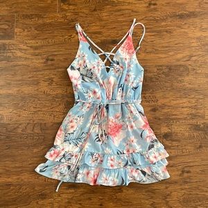 Floral Romper size medium